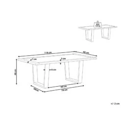 Beliani Salontafel GRENOLA - Lichte Houtkleur Acaciahout 4 Beliani Salontafel GRENOLA - Lichte Houtkleur Acaciahout -Beliani 78d97f535c714d6b9478aa05d7c2f636