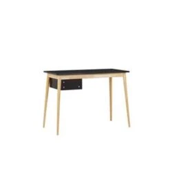 Beliani Bureau EBEME - Zwart Mdf -Beliani 7aecb98fd68c44a29eaea8688bbf5eed