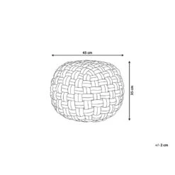 Beliani Poef HOPA - Zwart Fluweel -Beliani 7e32e6dd6b6e4d2dad4701b600194d5b 1