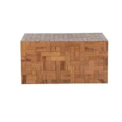 Beliani Salontafel GAMBO - Lichte Houtkleur Teakhout 5 Beliani Salontafel GAMBO - Lichte Houtkleur Teakhout -Beliani 7e87e7e816da4b13b80f0ec43baef759