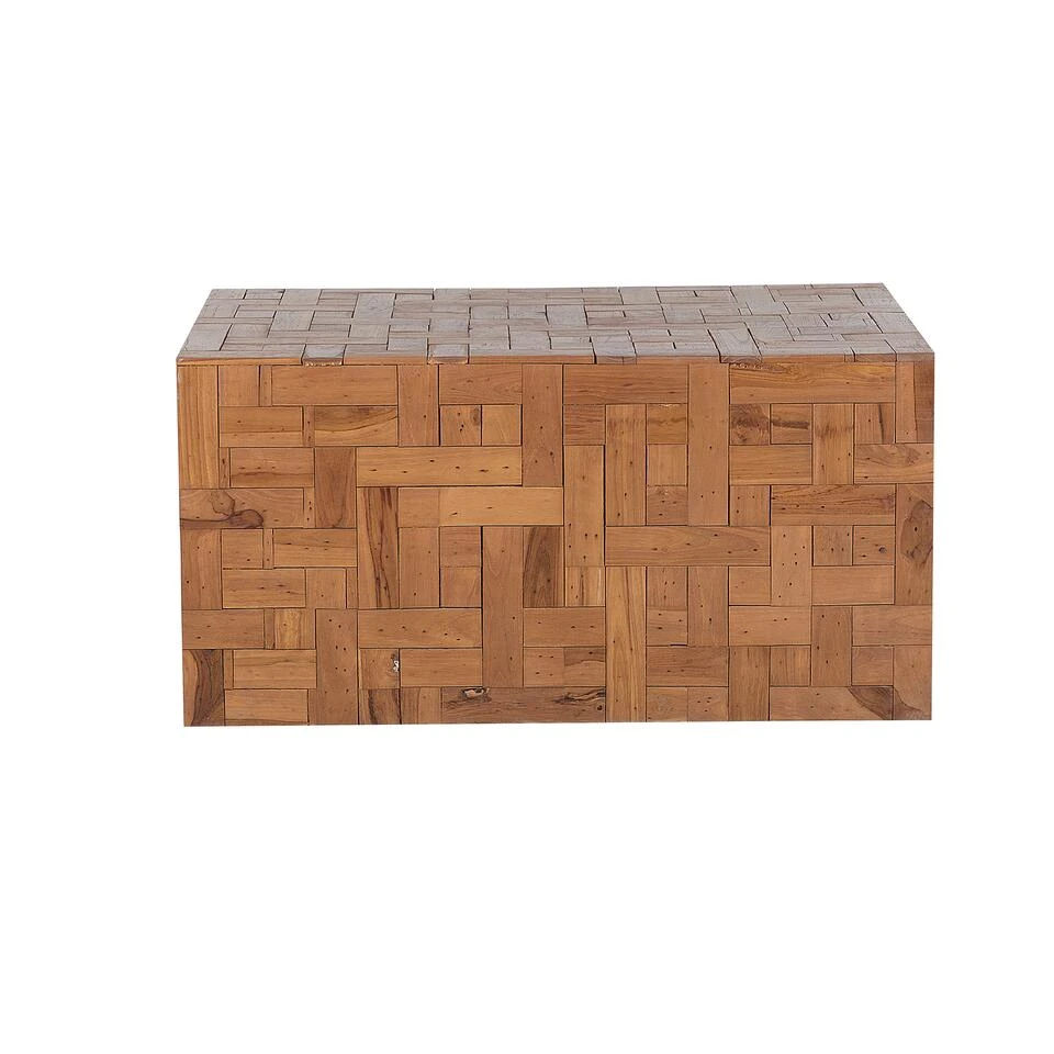 Beliani Salontafel GAMBO - Lichte Houtkleur Teakhout Beliani Salontafel GAMBO - Lichte Houtkleur Teakhout -Beliani 7e87e7e816da4b13b80f0ec43baef759