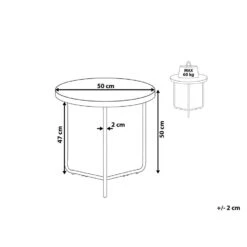 Beliani Salontafel MELODY - Grijs Mdf 4 Beliani Salontafel MELODY - Grijs Mdf -Beliani 8012b5d3191b4694976ecb056beacde1