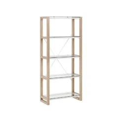 Beliani JENKS/CLARITA - Wit Mdf, Vezelplaat -Beliani 81d996cd45a14fd88dfaf7ea821f396e