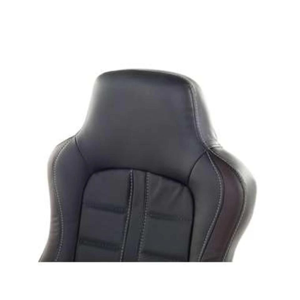 Beliani Bureaustoel PRINCE - Zwart Kunstleer Beliani Bureaustoel PRINCE - Zwart Kunstleer -Beliani 896bbd0bf44446d0acda57cc129a12ce