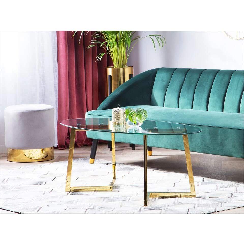 Beliani Salontafel FRESNO - Transparant Glas Beliani Salontafel FRESNO - Transparant Glas -Beliani 8c0dc3482dae4b4381a6b89f56d45e2b