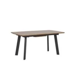 Beliani Eettafel SALVADOR - Donkere Houtkleur Mdf -Beliani 978279aff4a448f087374821a2dd3ca6
