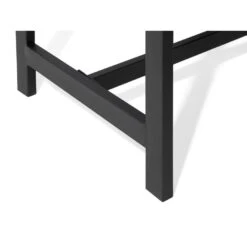 Beliani Eetkamerset ARLINGTON - Zwart Mdf -Beliani 9a9699de559f4ee79ec4679e61c7d93e