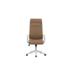 Beliani Bureaustoel LEADER - Bruin Polyester -Beliani a5de3294da5c4f2aa51ac502dc39f600