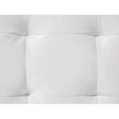 Beliani Barkruk MADISON - Wit Kunstleer -Beliani b20c6e8644634439a4f680d80e33c6e8