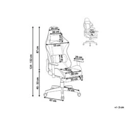 Beliani Gamestoel VICTORY - Zwart Kunstleer -Beliani b4403857d25a41f29da7979d910ebbad