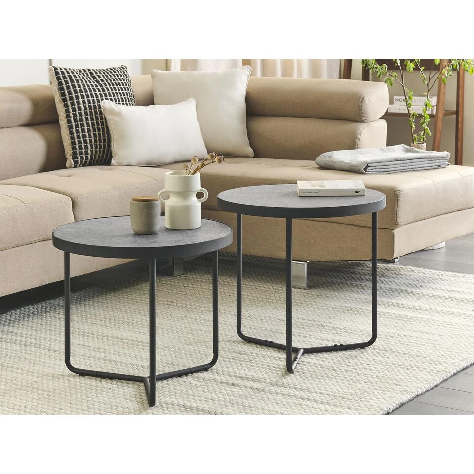 Beliani Salontafel MELODY - Grijs Mdf Beliani Salontafel MELODY - Grijs Mdf -Beliani c0e05bebde454f9cb549c4e0e18c860d