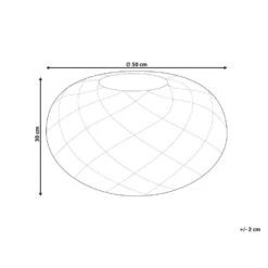 Beliani Poef BERKANE - Blauw Katoen -Beliani c683cdc1b8f046998adbc14664d88313