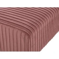 Beliani Hocker PATERSON - Roze Fluweel -Beliani c751a26f095d4013b967a4e4b6678249