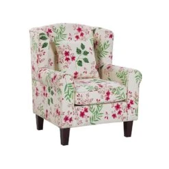 Beliani Fauteuil HAMAR - Beige Katoen, Polyester -Beliani c8729a089b314c4d87699763acbb5807