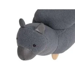 Beliani Dierenhocker ALPACA - Grijs Polyester, Katoen -Beliani cb46969e4b2749faabc3fb0ded8c54ec