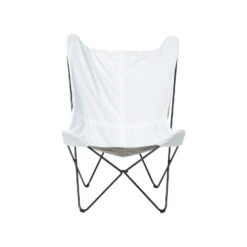 Beliani Fauteuil NYBRO - Wit Fluweel -Beliani d0c3beeb469845a3893754870632ebdd