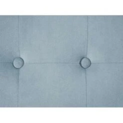 Beliani Poef TAMPA - Grijs Fluweel -Beliani d155c02a12494f70976c0f312a0b4c25