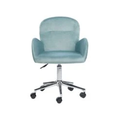 Beliani Bureaustoel PRIDDY - Groen Fluweel 5 Beliani Bureaustoel PRIDDY - Groen Fluweel -Beliani d4809691fe2c449ebd2de02de5c1234e