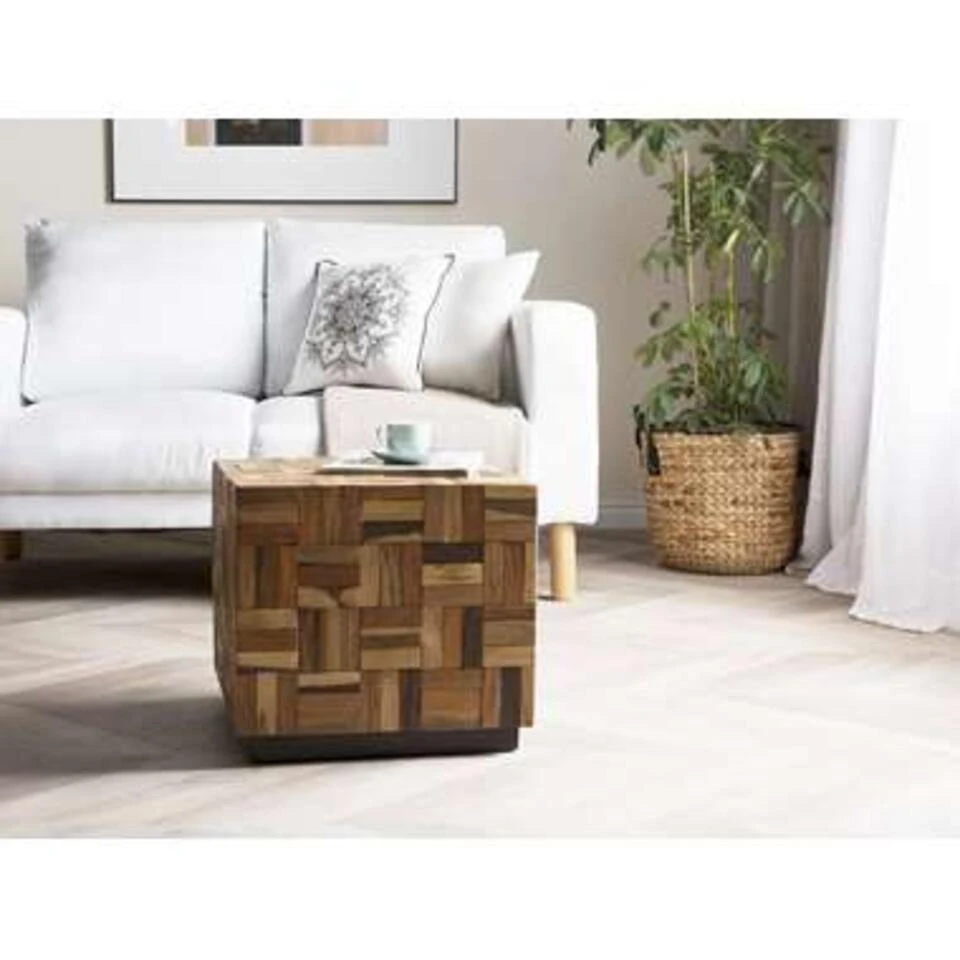 Beliani Salontafel GAMETI - Donkere Houtkleur Teakhout Beliani Salontafel GAMETI - Donkere Houtkleur Teakhout -Beliani d91a585523bb484cb18335fdc4d48c36