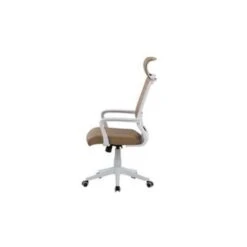 Beliani Bureaustoel LEADER - Bruin Polyester -Beliani da4027fd67274ccd808b678ad8be89f3