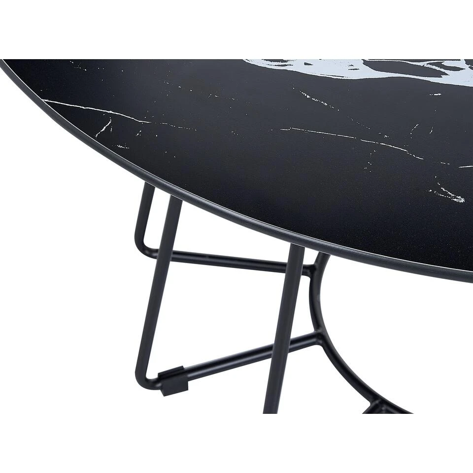 Beliani Salontafel BERNIE - Zwart Veiligheidsglas Beliani Salontafel BERNIE - Zwart Veiligheidsglas -Beliani dcf8fda7d2924799998f5405bd6894f2