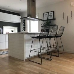 Beliani Barkruk PRESTON - Zwart Staal -Beliani e75f231b8bba4d54a0c3815f286e3054