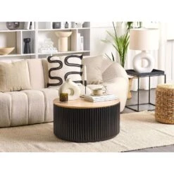 Beliani Salontafel KIRKWOOD - Lichte Houtkleur Mdf -Beliani ea8fdd7999bc409e89e875442e545563