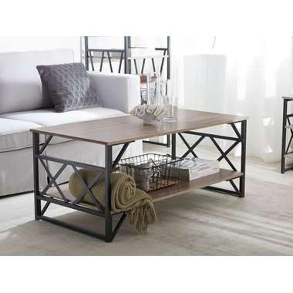 Beliani Salontafel BOLTON - Donkere Houtkleur Vezelplaat Beliani Salontafel BOLTON - Donkere Houtkleur Vezelplaat -Beliani f04a3fb1180d4f8298a5e8d327ced0fa