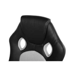 Beliani Bureaustoel FIGHTER - Zwart Kunstleer -Beliani f42410983267486daf864c05a3cc2a96