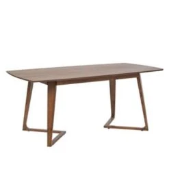 Beliani Eettafel HUXTER - Donkere Houtkleur Mdf -Beliani fb7c89fc29af40ca8251ef3cf255c8c1